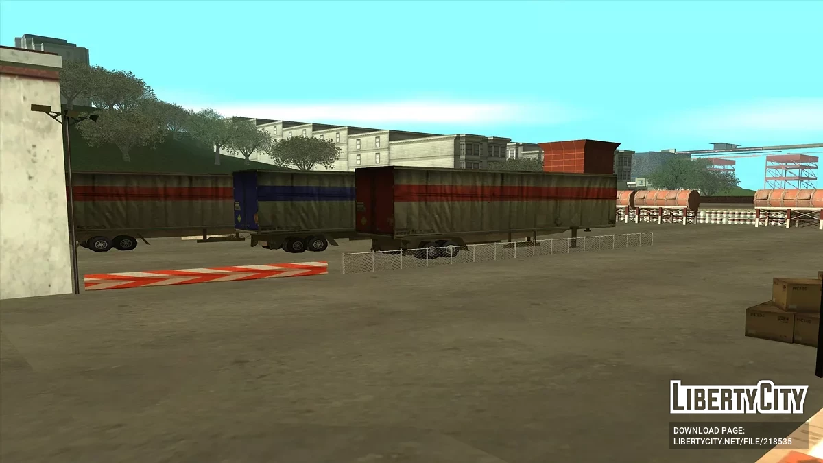 Новый торговый порт в SF / GTA San Andreas