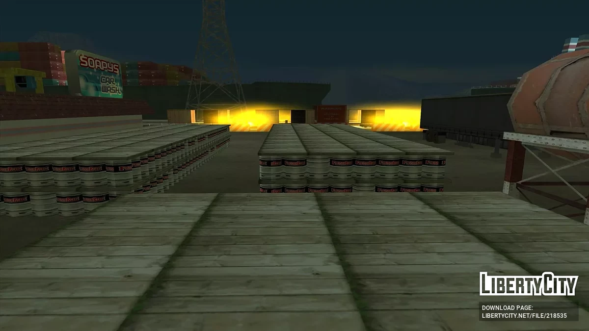 Новый торговый порт в SF / GTA San Andreas