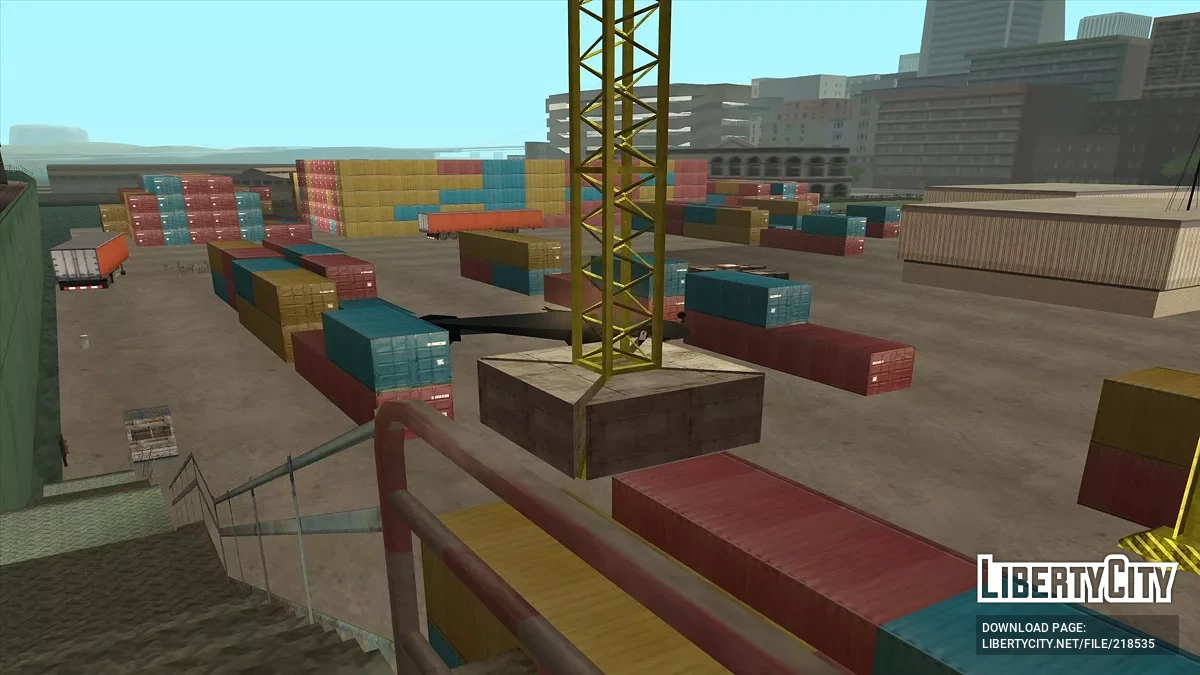 Новый торговый порт в SF / GTA San Andreas