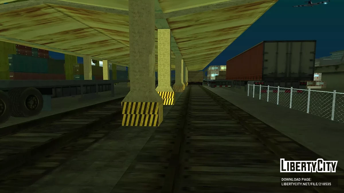 Новый торговый порт в SF / GTA San Andreas