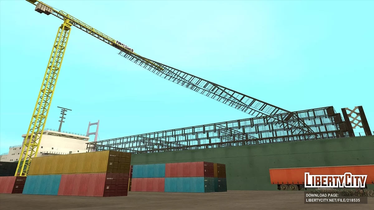 Новый торговый порт в SF / GTA San Andreas