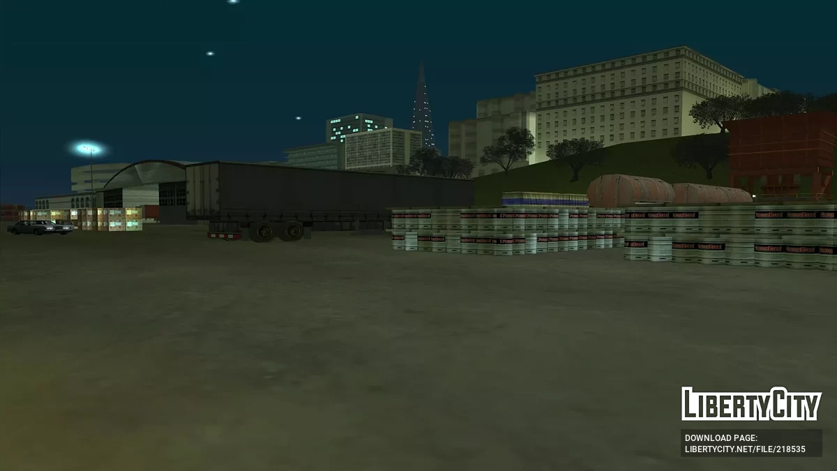 Новый торговый порт в SF / GTA San Andreas