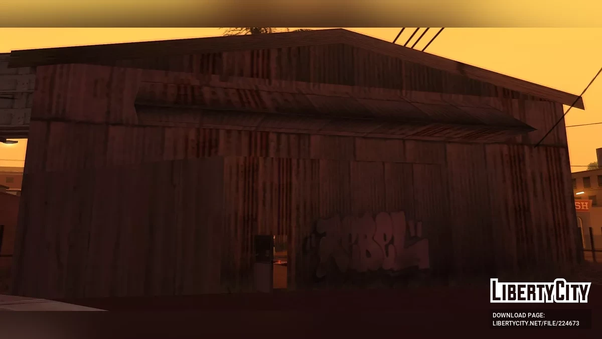 Скейтпарк Rodriguez Ironworks / GTA San Andreas