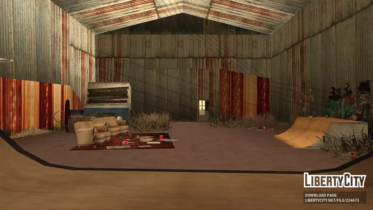Скейтпарк Rodriguez Ironworks / GTA San Andreas