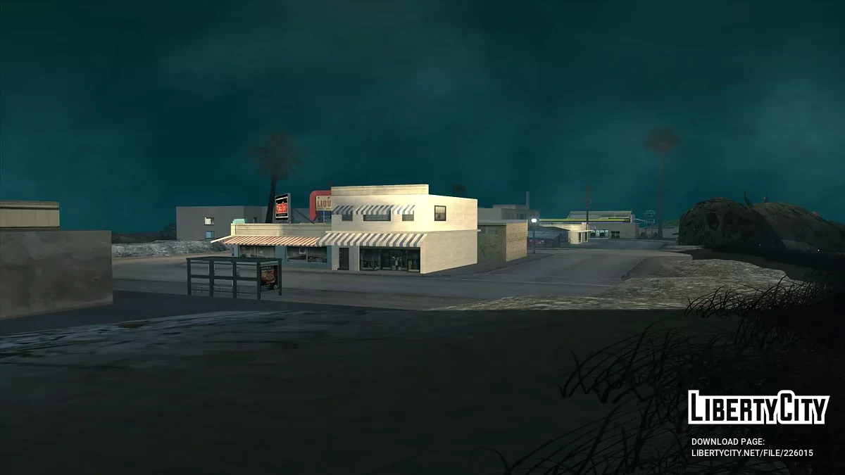 Поселок у шоссе Уэтстоун / GTA San Andreas