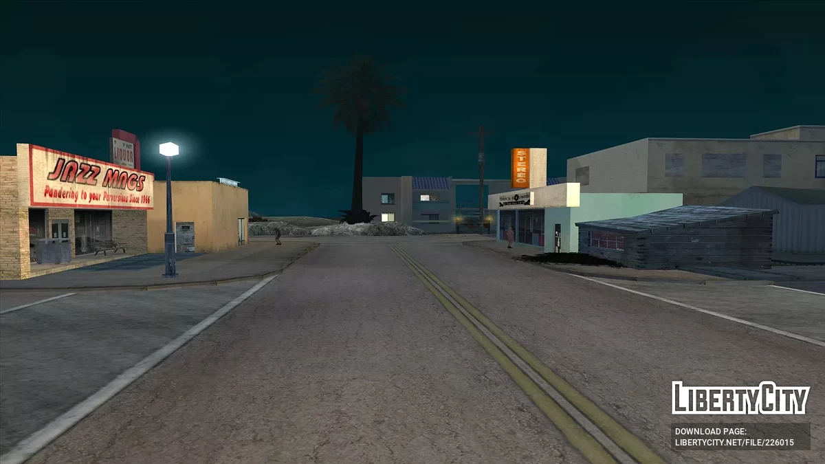 Поселок у шоссе Уэтстоун / GTA San Andreas