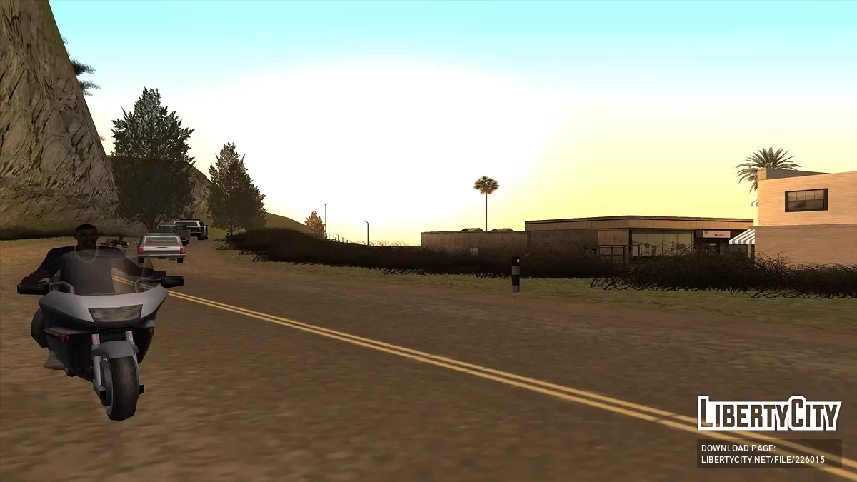 Поселок у шоссе Уэтстоун / GTA San Andreas