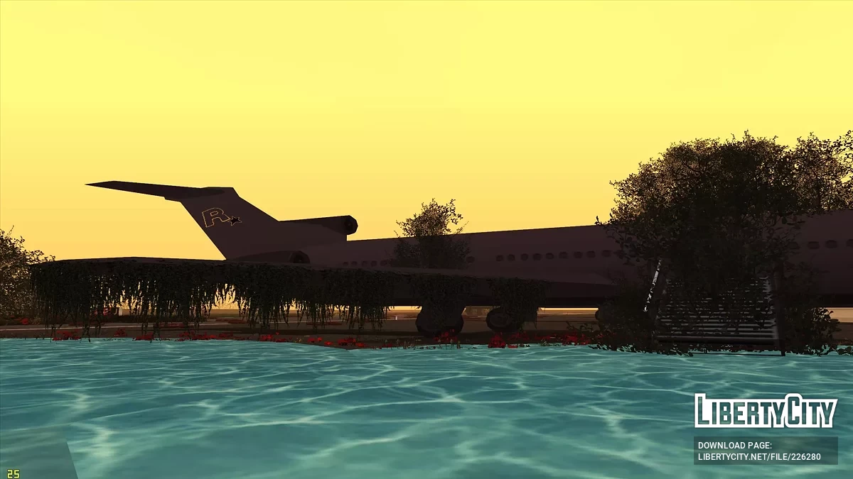 Заброшенная полоса аэропорта Los Santos / GTA San Andreas