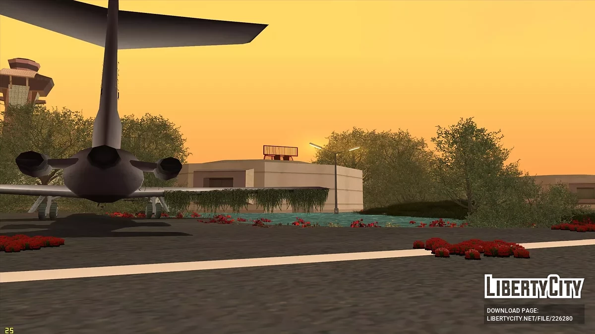 Заброшенная полоса аэропорта Los Santos / GTA San Andreas
