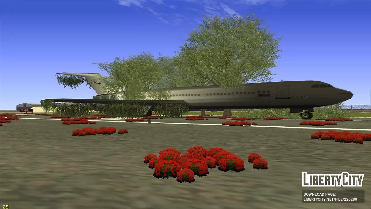 Заброшенная полоса аэропорта Los Santos / GTA San Andreas