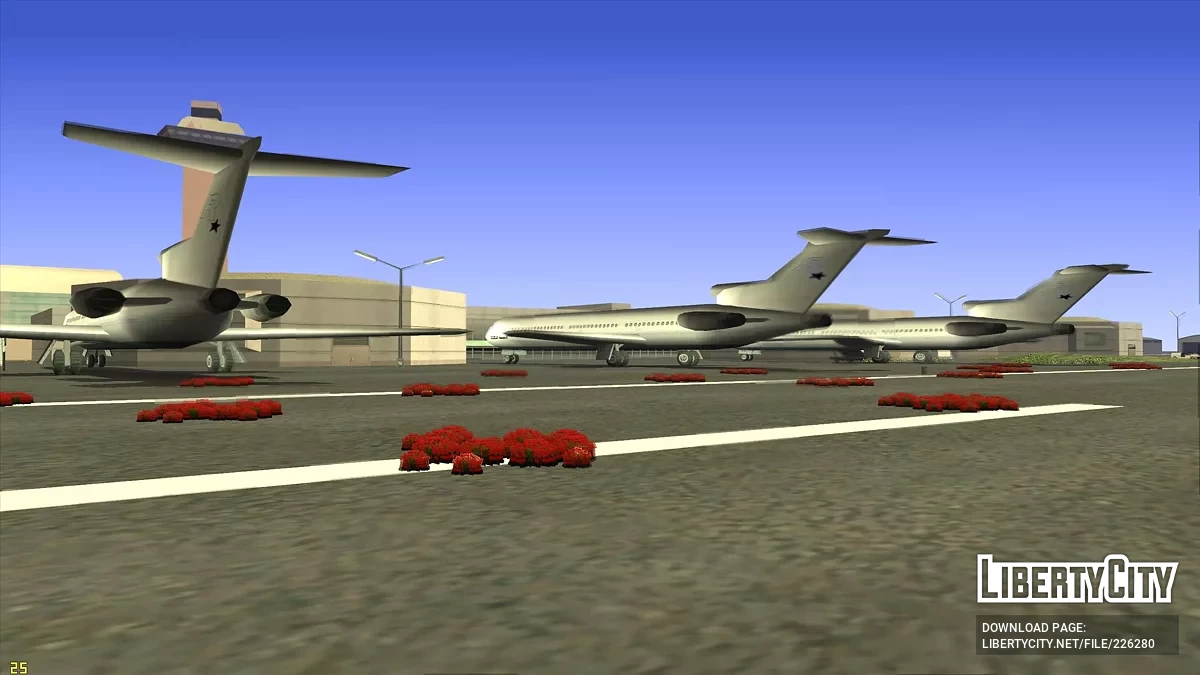 Заброшенная полоса аэропорта Los Santos / GTA San Andreas