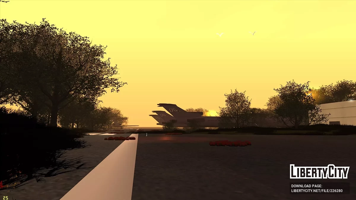 Заброшенная полоса аэропорта Los Santos / GTA San Andreas