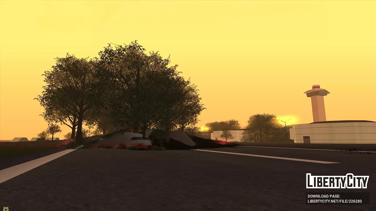 Заброшенная полоса аэропорта Los Santos / GTA San Andreas