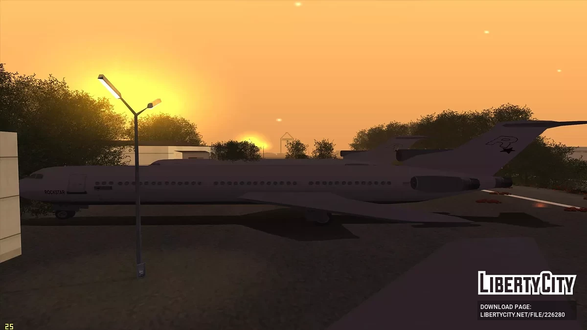 Заброшенная полоса аэропорта Los Santos / GTA San Andreas