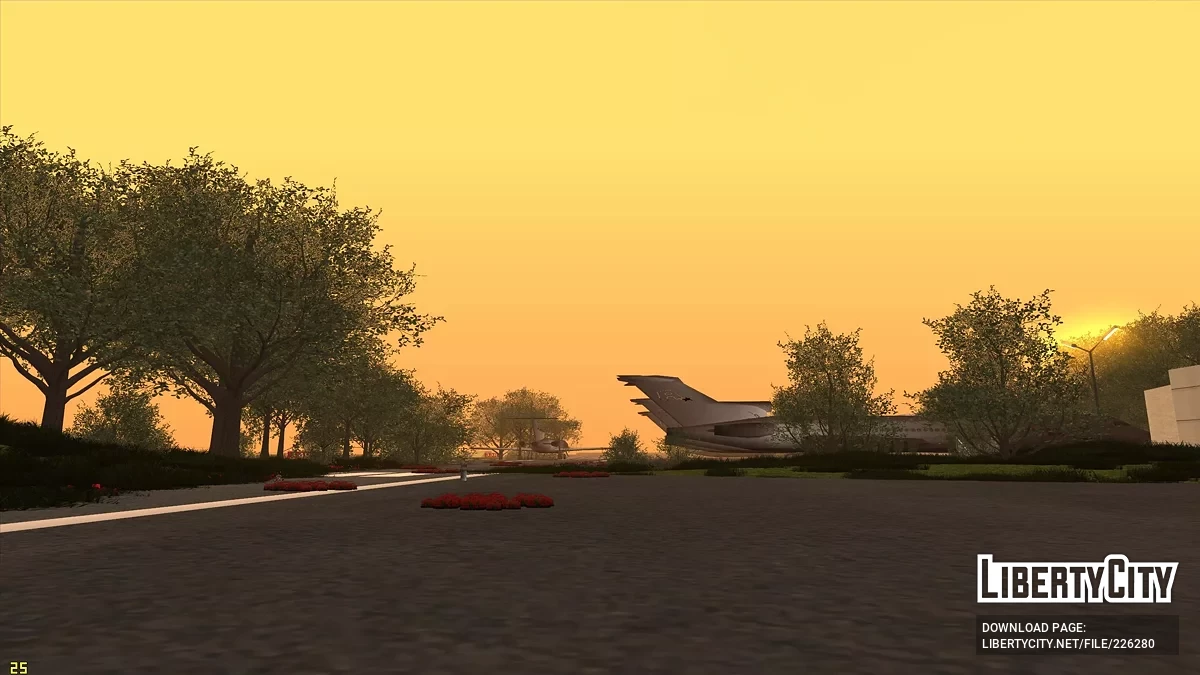 Заброшенная полоса аэропорта Los Santos / GTA San Andreas