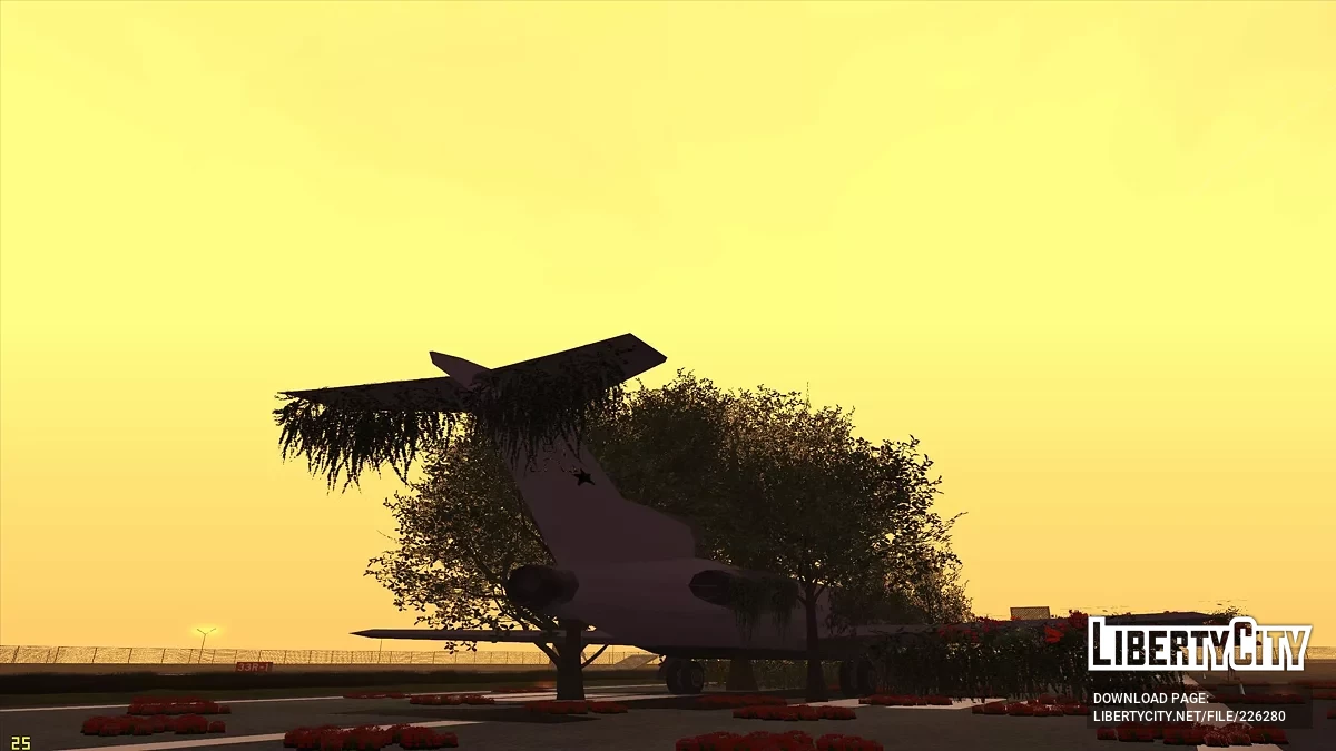 Заброшенная полоса аэропорта Los Santos / GTA San Andreas