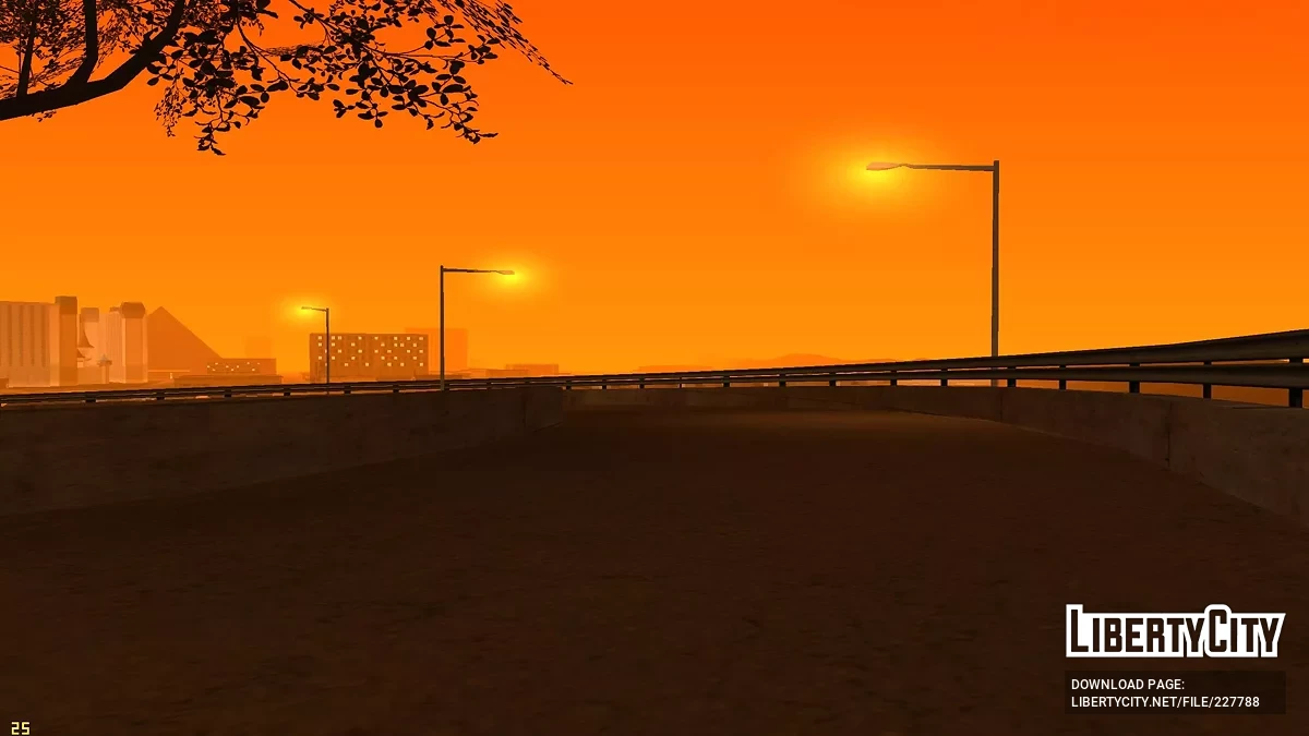 Больше освещения и объектов / GTA San Andreas