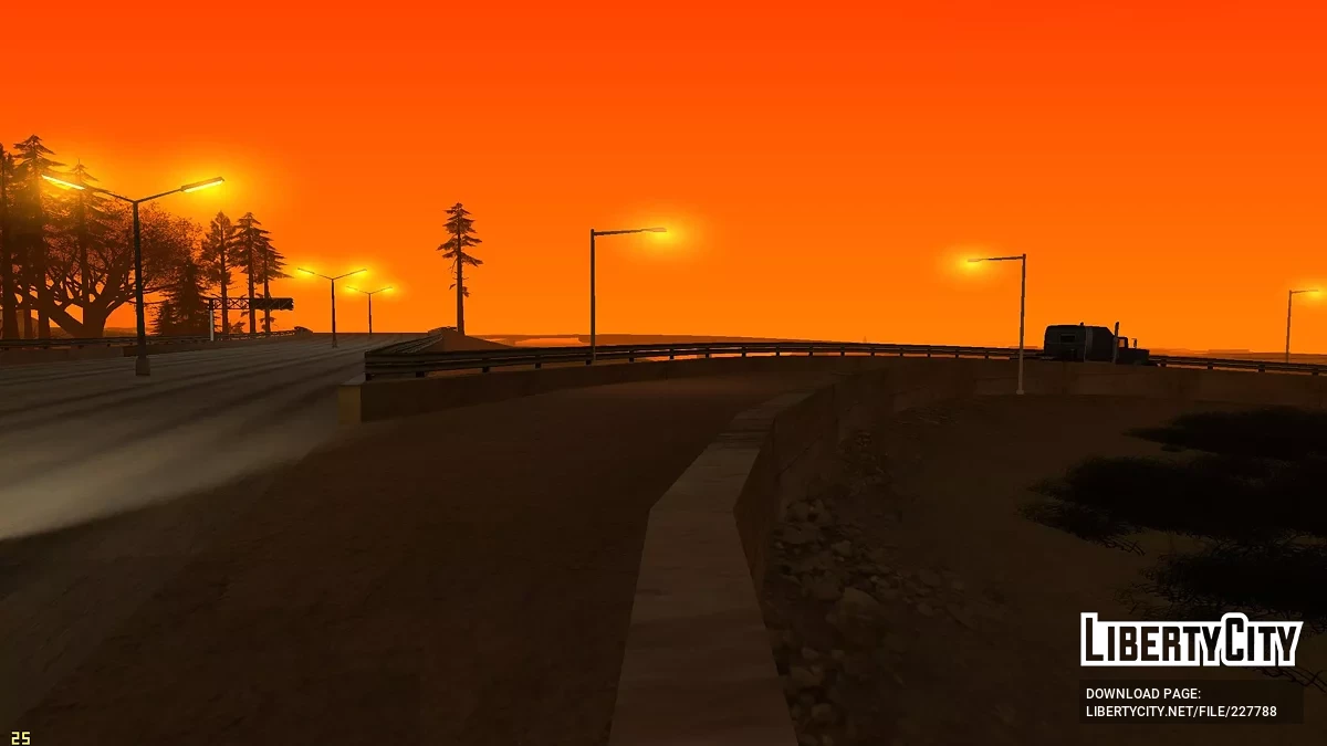 Больше освещения и объектов / GTA San Andreas