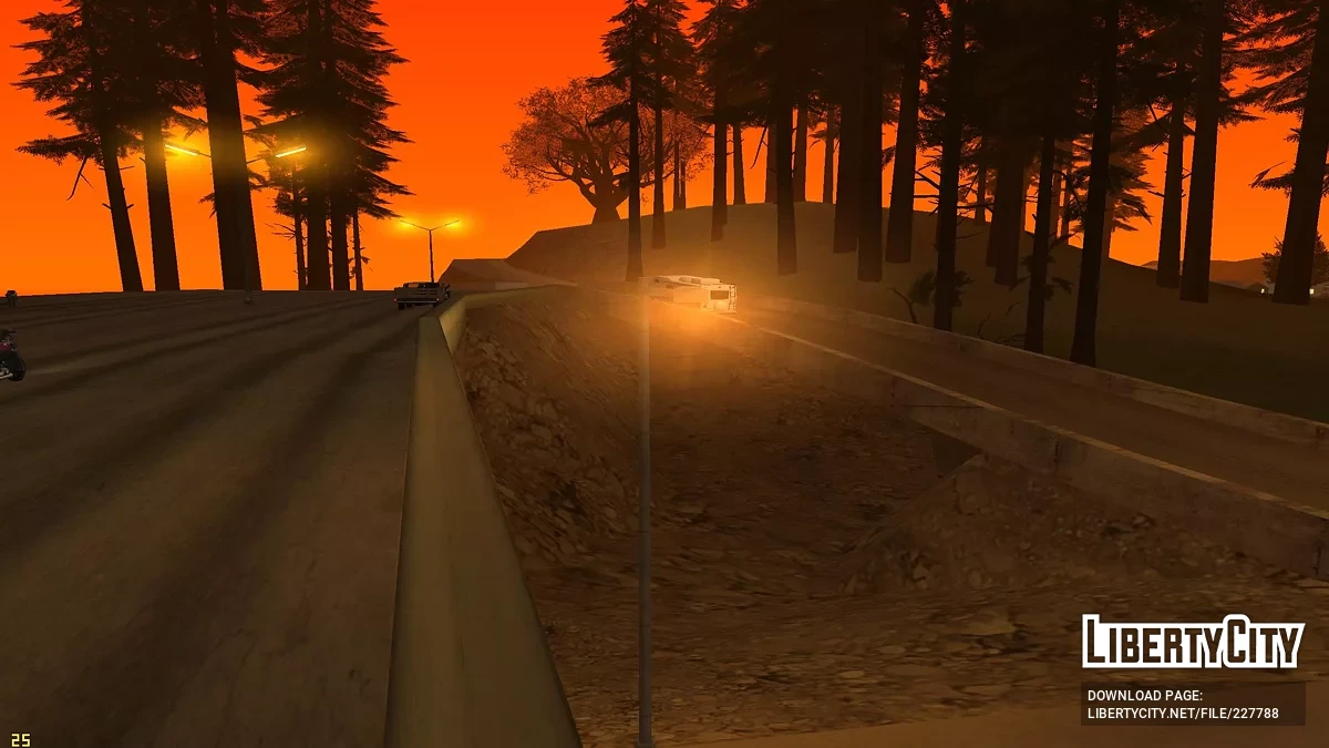 Больше освещения и объектов / GTA San Andreas