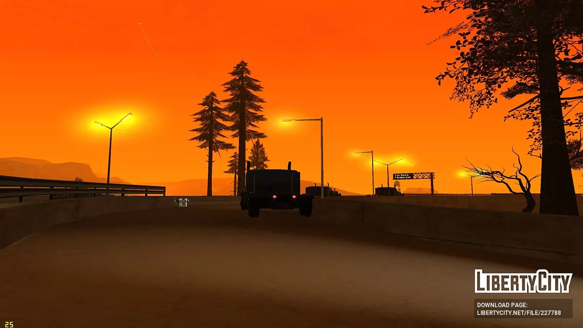 Больше освещения и объектов / GTA San Andreas