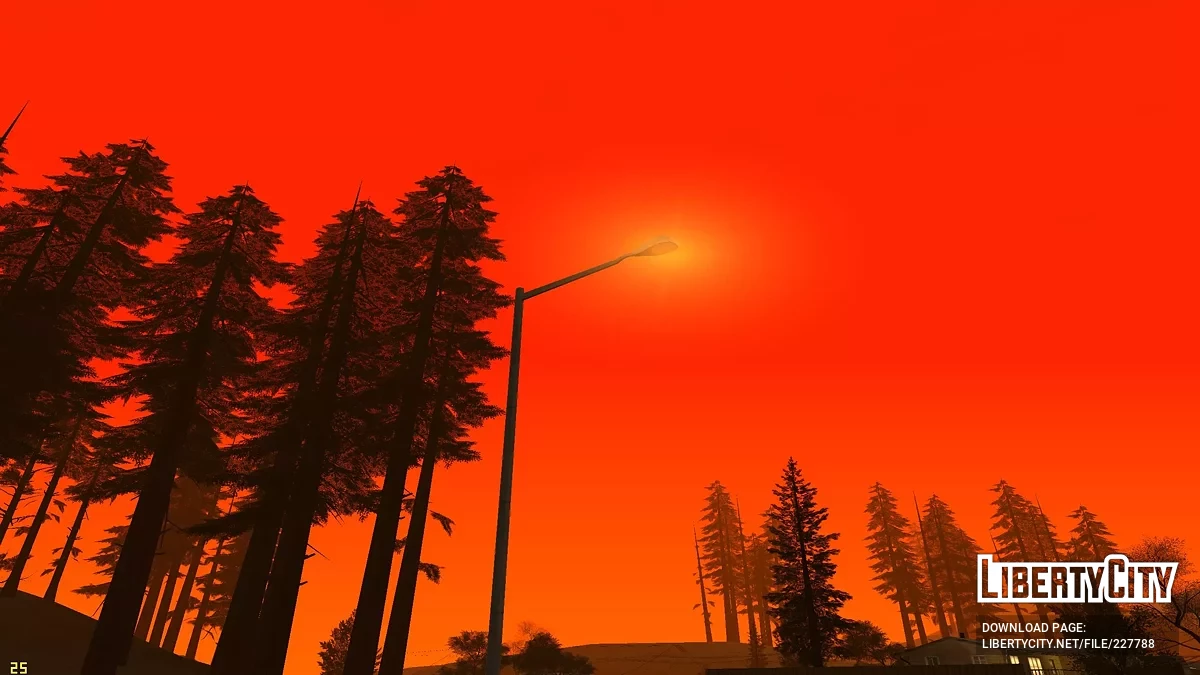 Больше освещения и объектов / GTA San Andreas