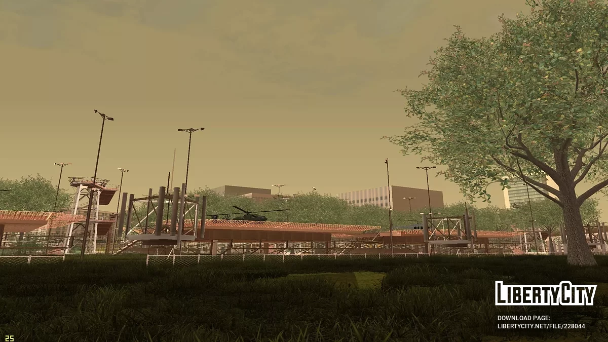 Большое поместье K.A.C.C Military / GTA San Andreas