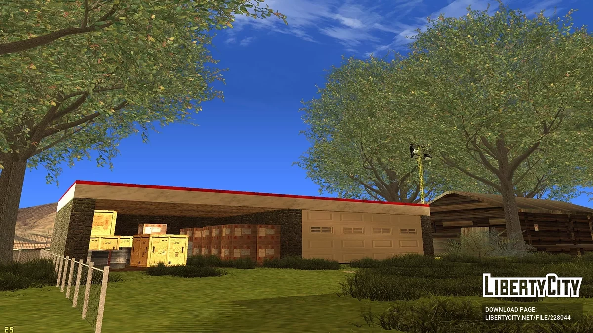 Большое поместье K.A.C.C Military / GTA San Andreas
