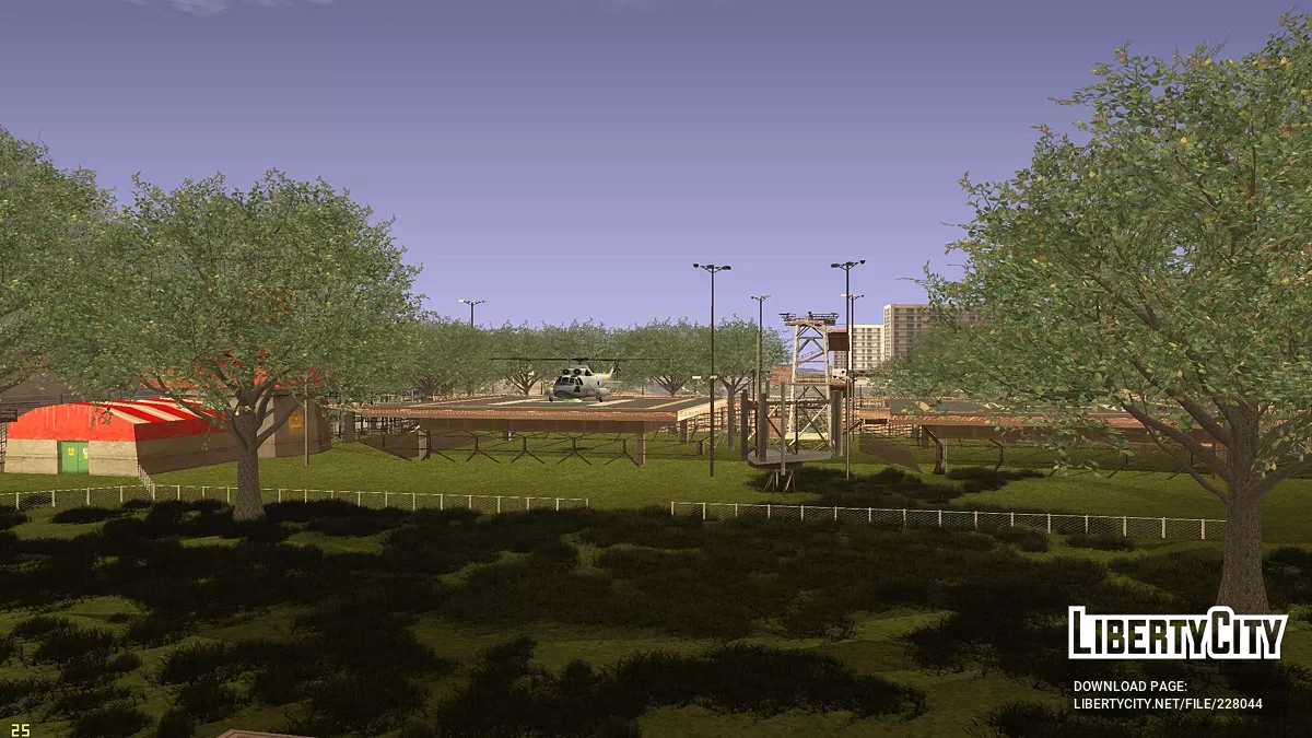 Большое поместье K.A.C.C Military / GTA San Andreas