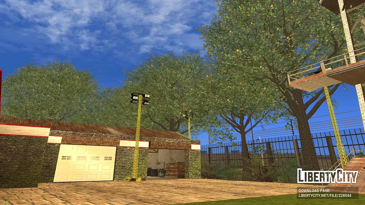 Большое поместье K.A.C.C Military / GTA San Andreas