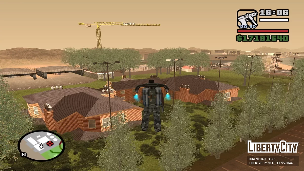 Большое поместье K.A.C.C Military / GTA San Andreas