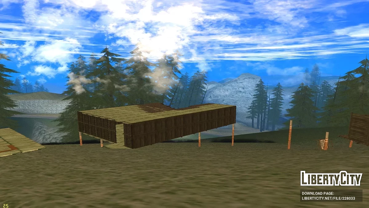 Древние Руины на Холме / GTA San Andreas