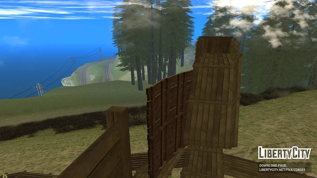 Древние Руины на Холме / GTA San Andreas