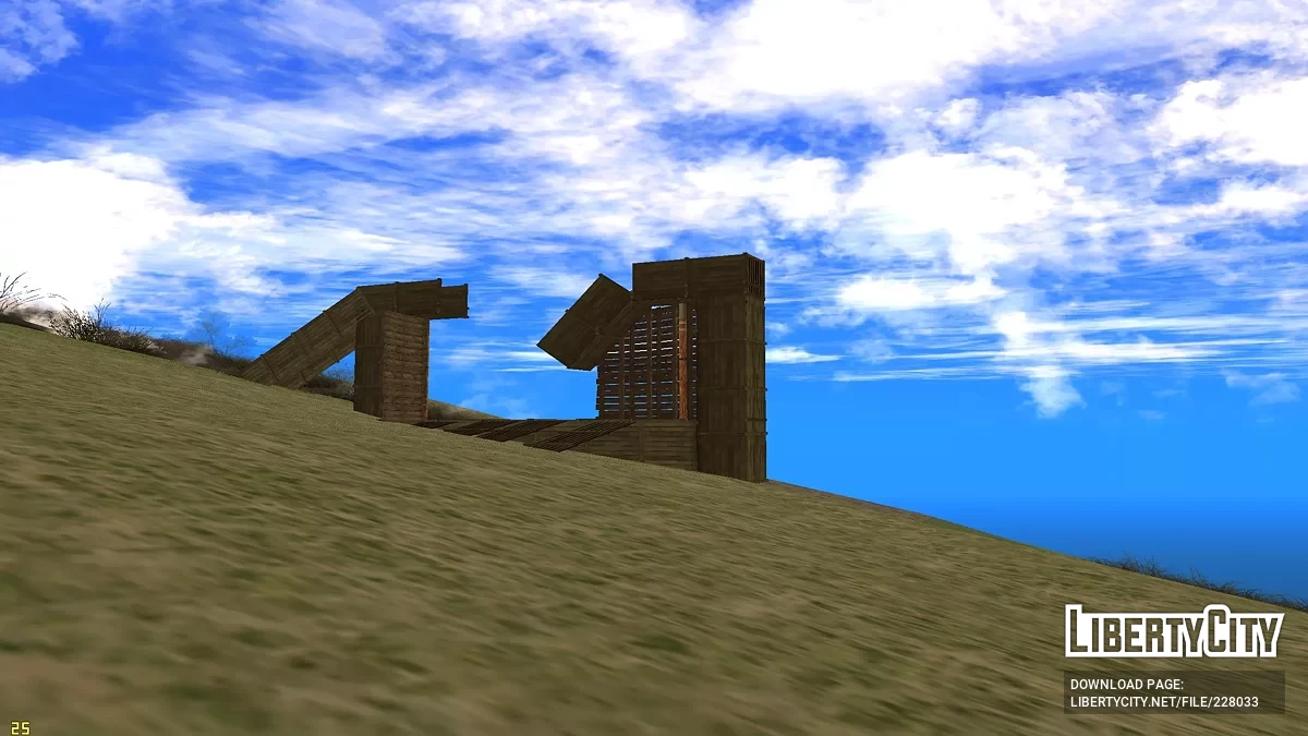 Древние Руины на Холме / GTA San Andreas