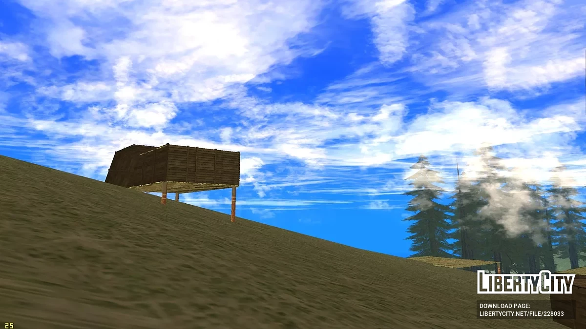 Древние Руины на Холме / GTA San Andreas