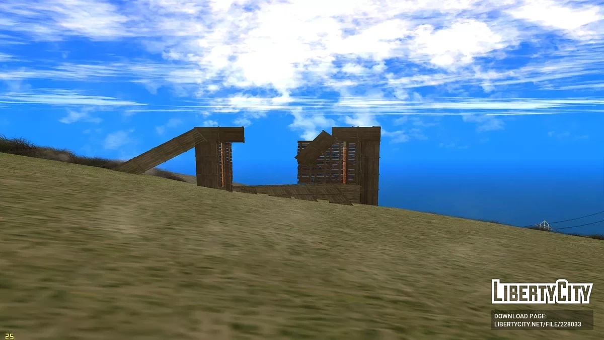 Древние Руины на Холме / GTA San Andreas