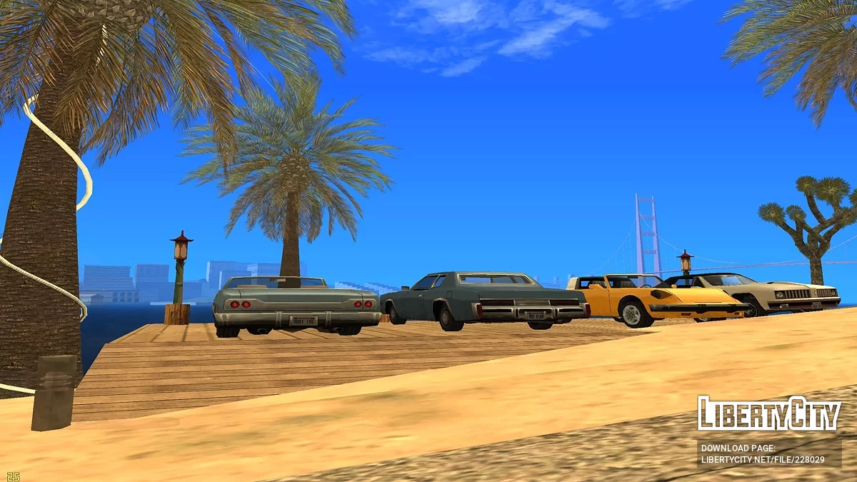 Новый Пляж с Пристанью / GTA San Andreas