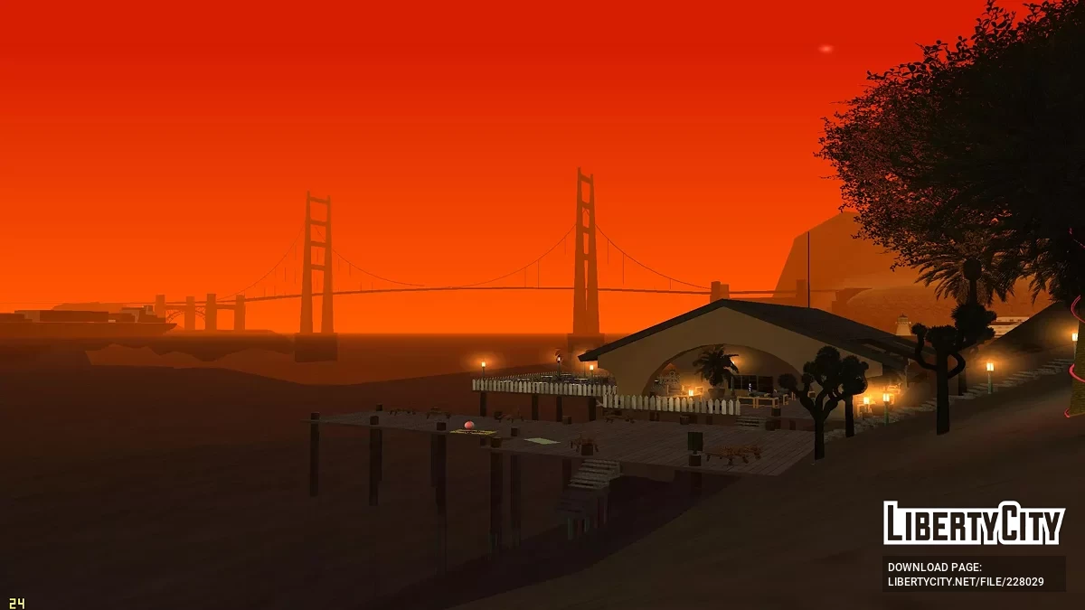 Новый Пляж с Пристанью / GTA San Andreas