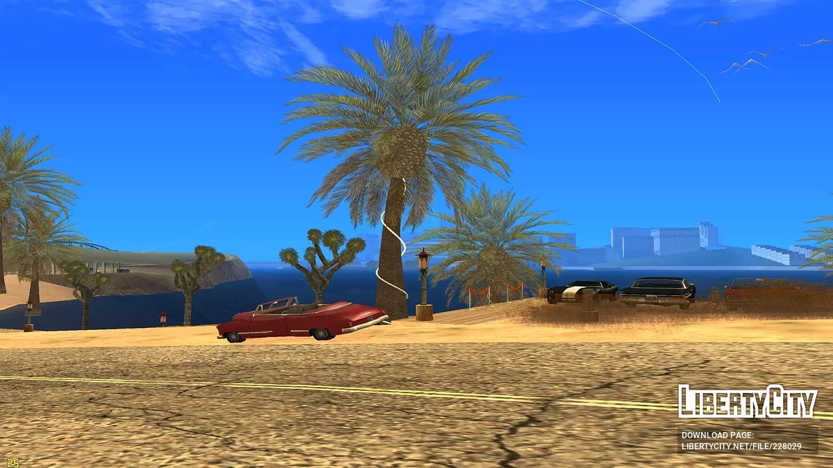 Новый Пляж с Пристанью / GTA San Andreas
