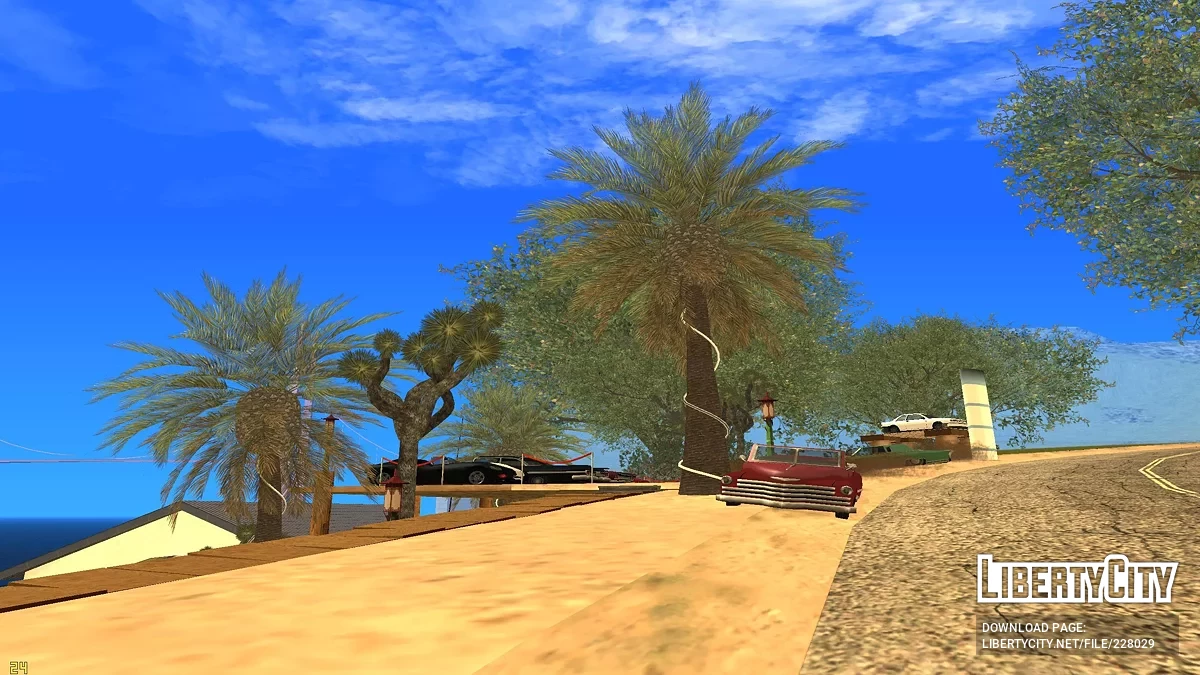 Новый Пляж с Пристанью / GTA San Andreas