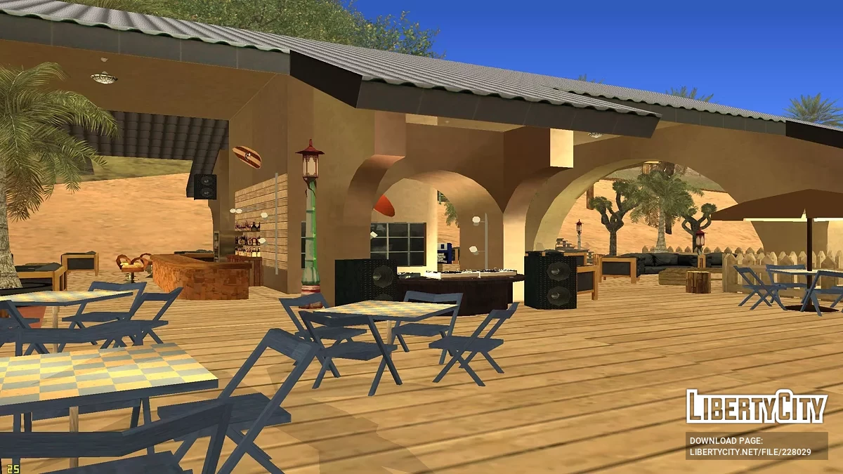 Новый Пляж с Пристанью / GTA San Andreas