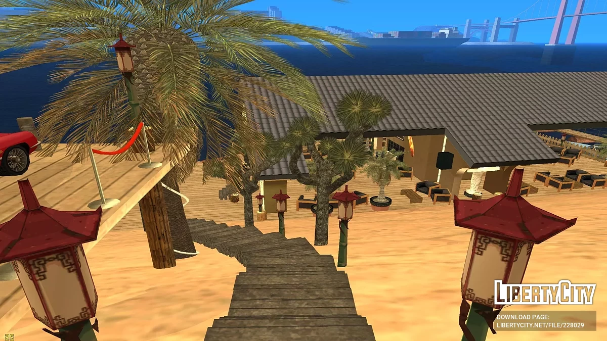 Новый Пляж с Пристанью / GTA San Andreas