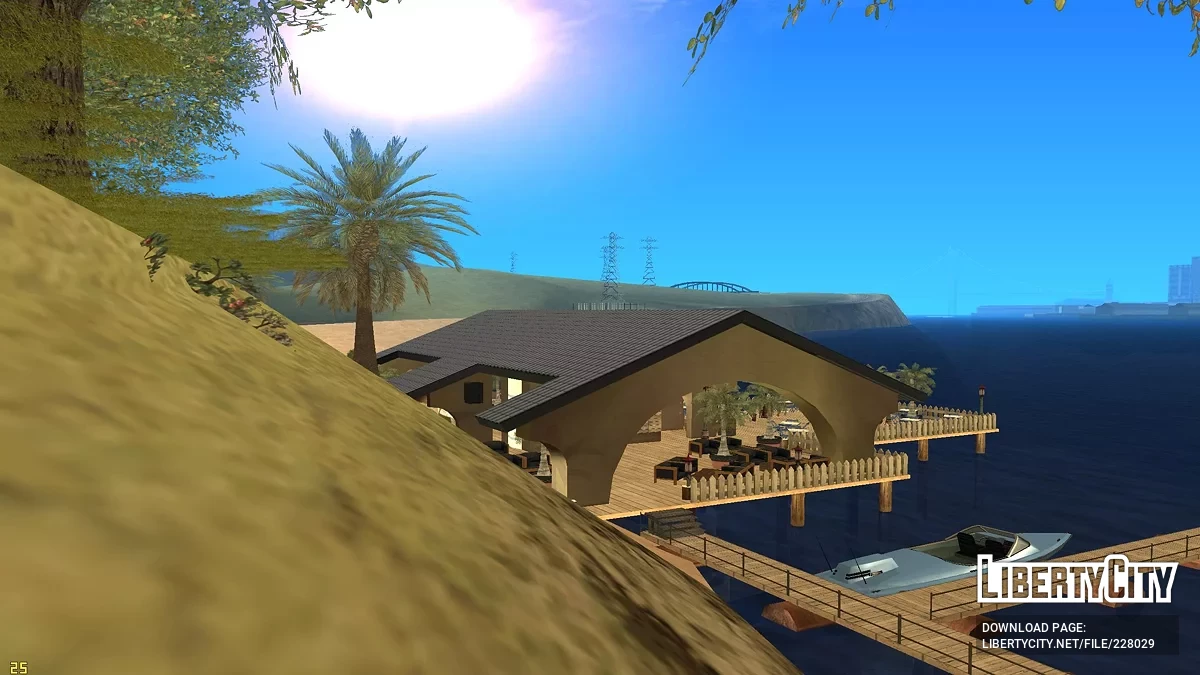 Новый Пляж с Пристанью / GTA San Andreas