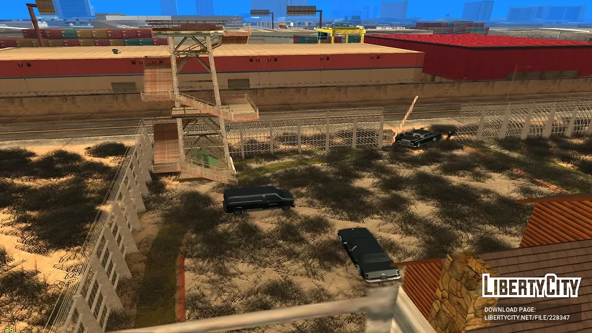 Секретная база в Лас-Вентурас / GTA San Andreas