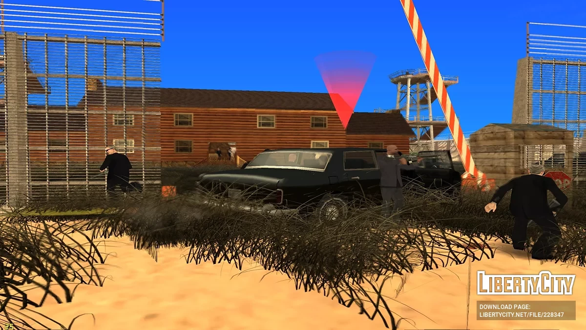 Секретная база в Лас-Вентурас / GTA San Andreas