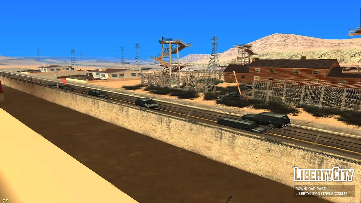Секретная база в Лас-Вентурас / GTA San Andreas