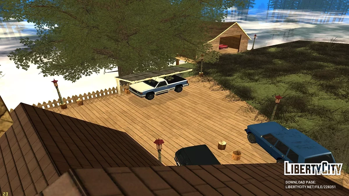 Убежище в горах San Fierro / GTA San Andreas