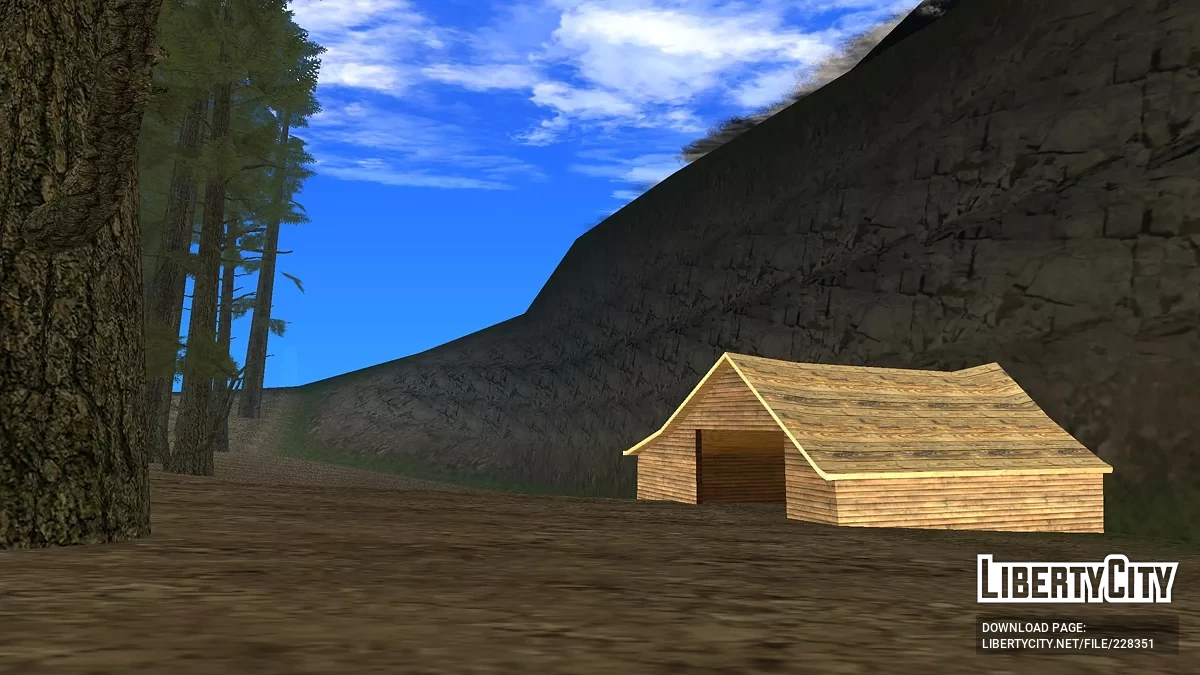 Убежище в горах San Fierro / GTA San Andreas
