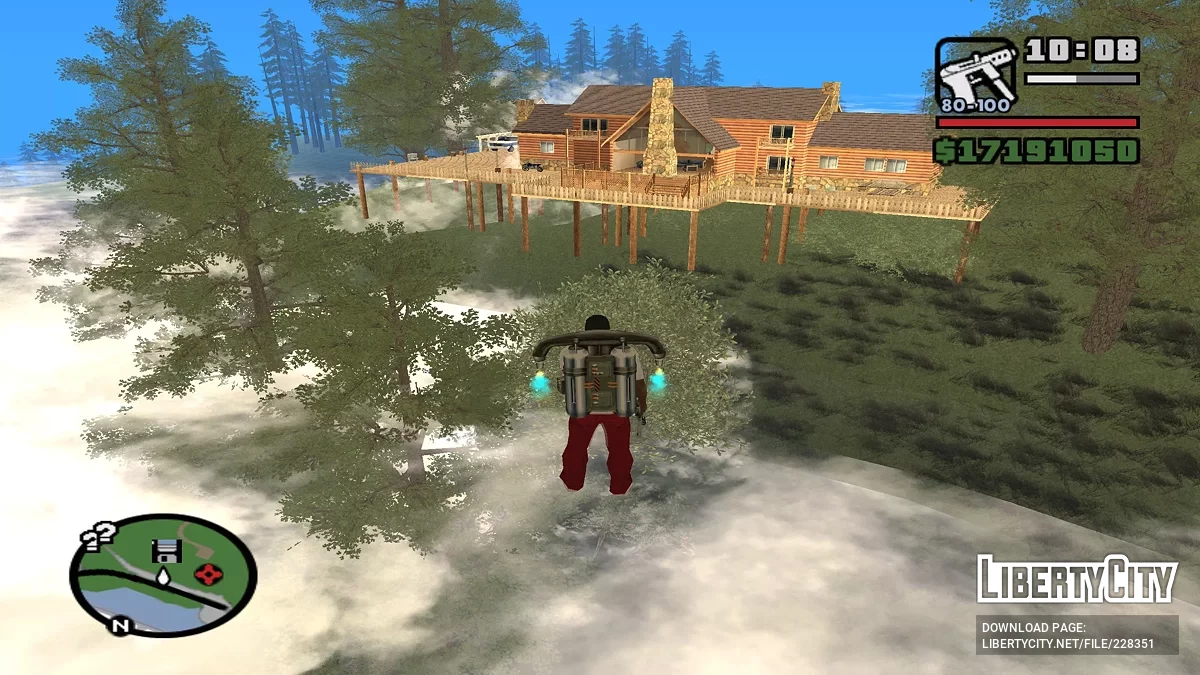 Убежище в горах San Fierro / GTA San Andreas