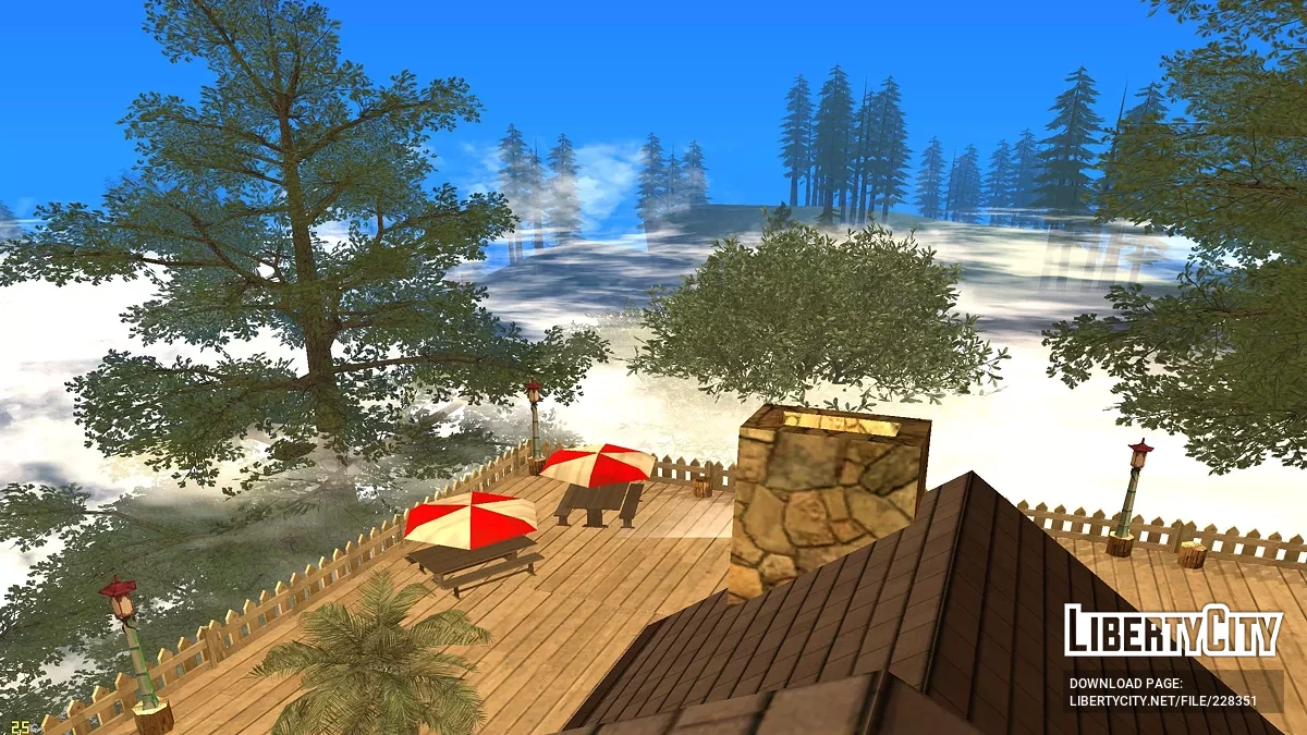 Убежище в горах San Fierro / GTA San Andreas