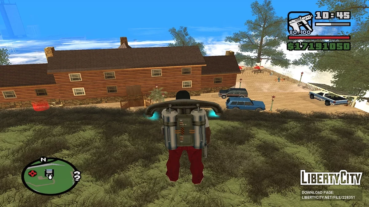 Убежище в горах San Fierro / GTA San Andreas